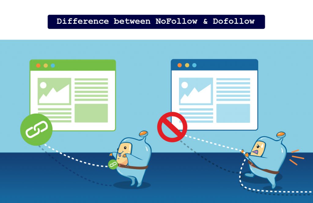 Difference between NoFollow & Dofollow