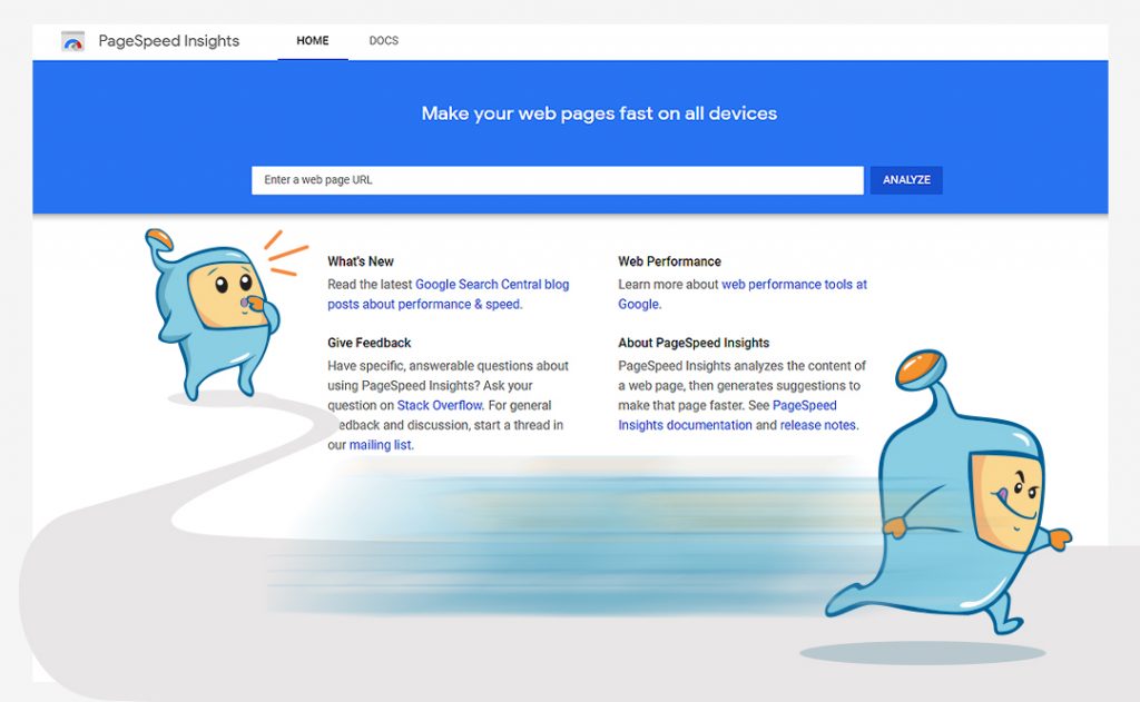 Google’s Page Speed Insights