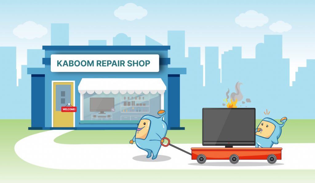 Moomba found repair shop